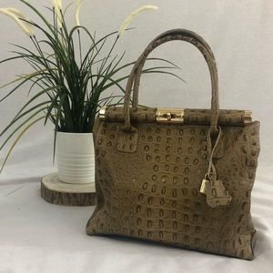 Genuine leather handbag